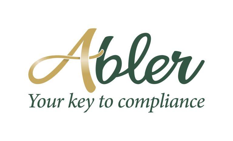 AblerConsulting Logo Final7 YourKeyToCompliance GreenGold 1 scaled 1 768x465