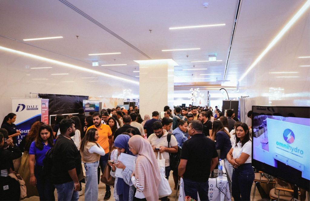 Visitors at the Mauritius Finance Career Fair 2026