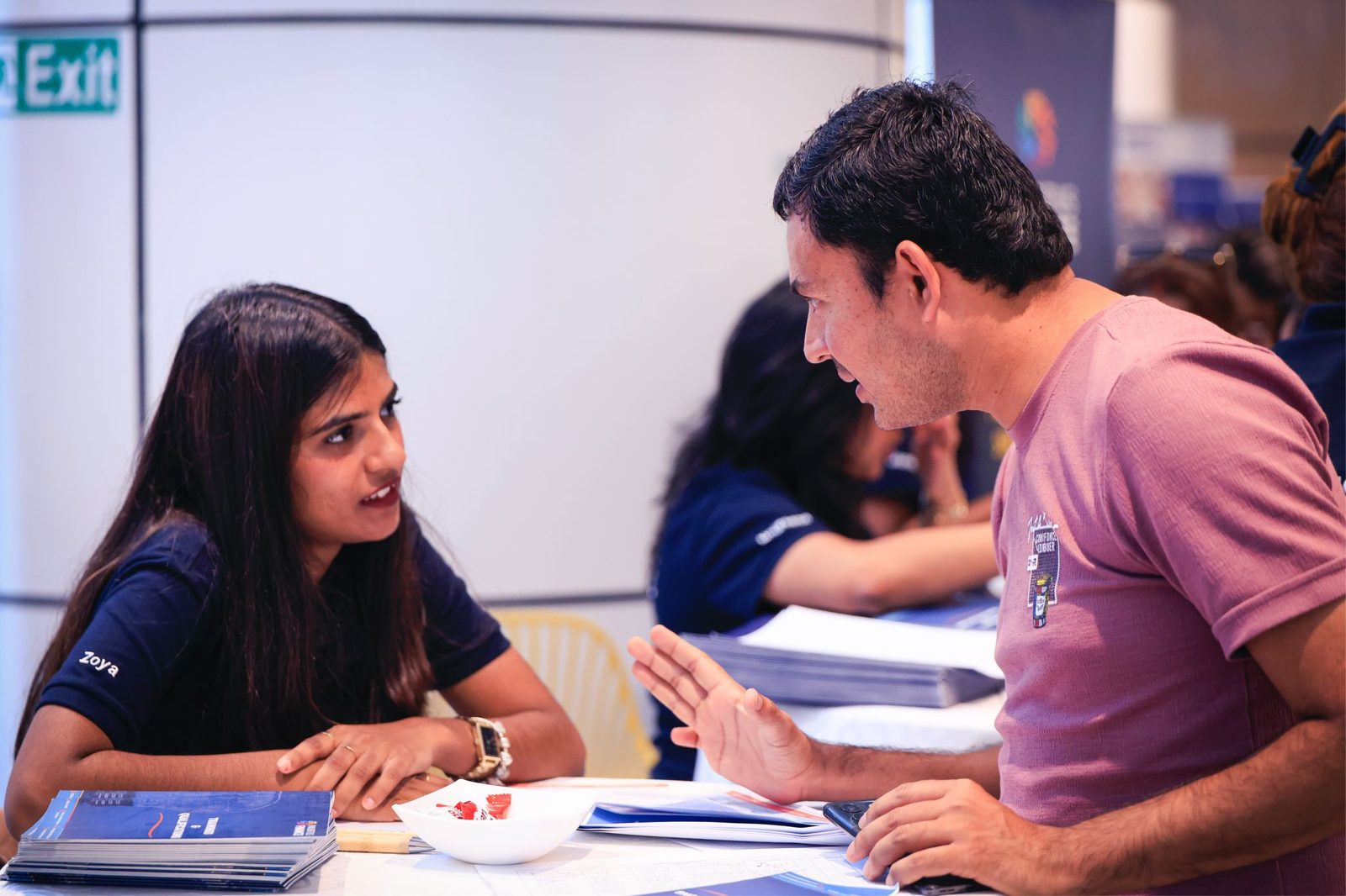 Visitors at the Mauritius Finance Career Fair 2026