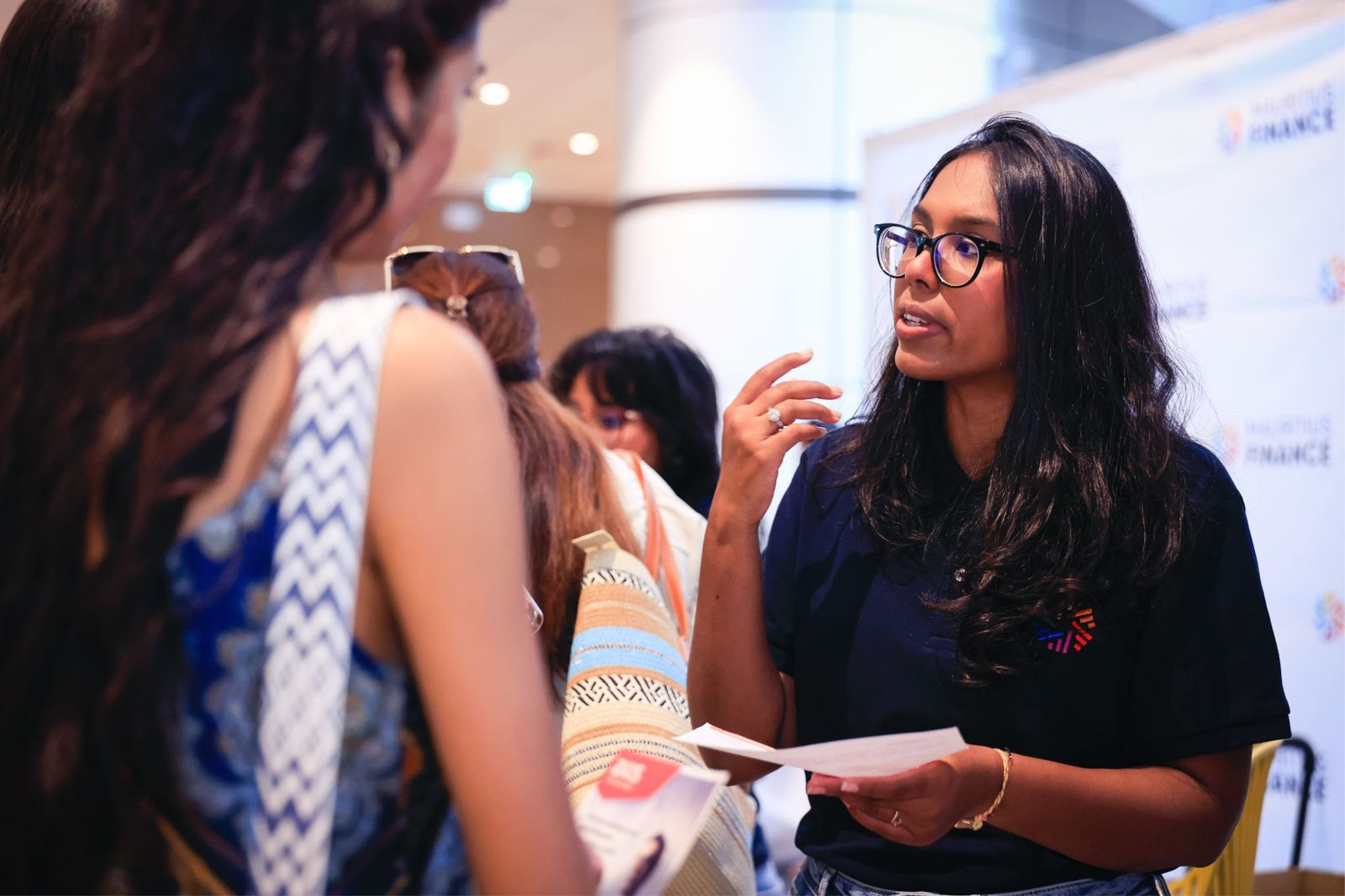 Visitors at the Mauritius Finance Career Fair 2026