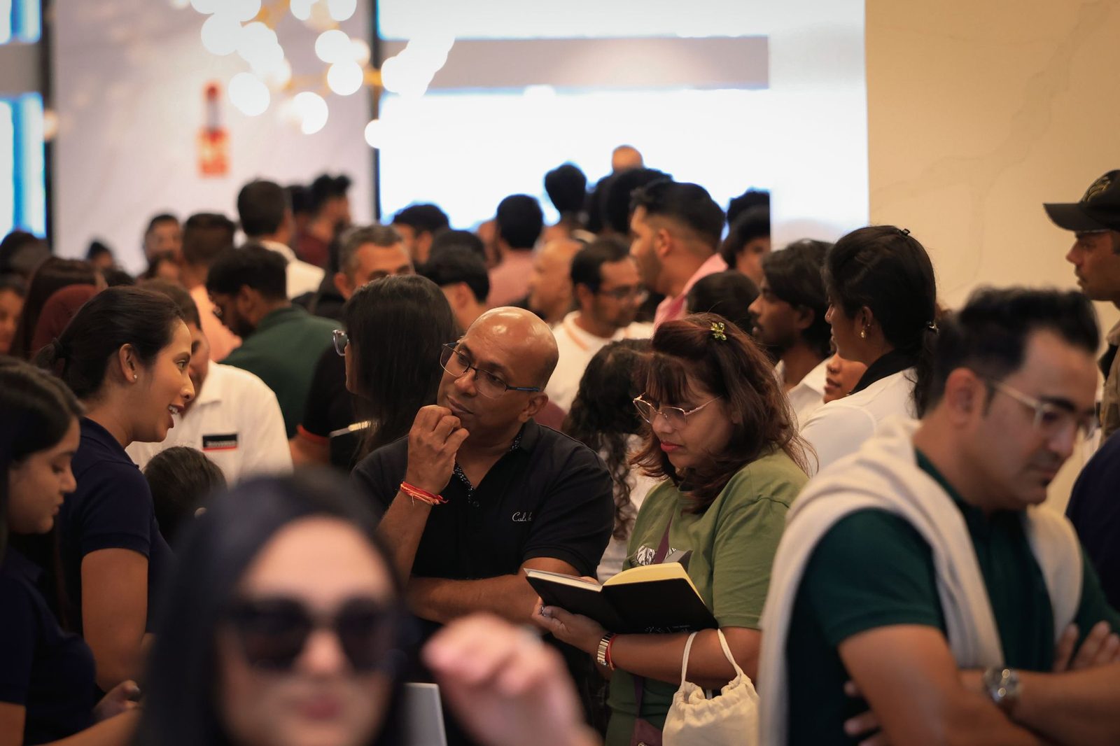 Visitors at the Mauritius Finance Career Fair 2026