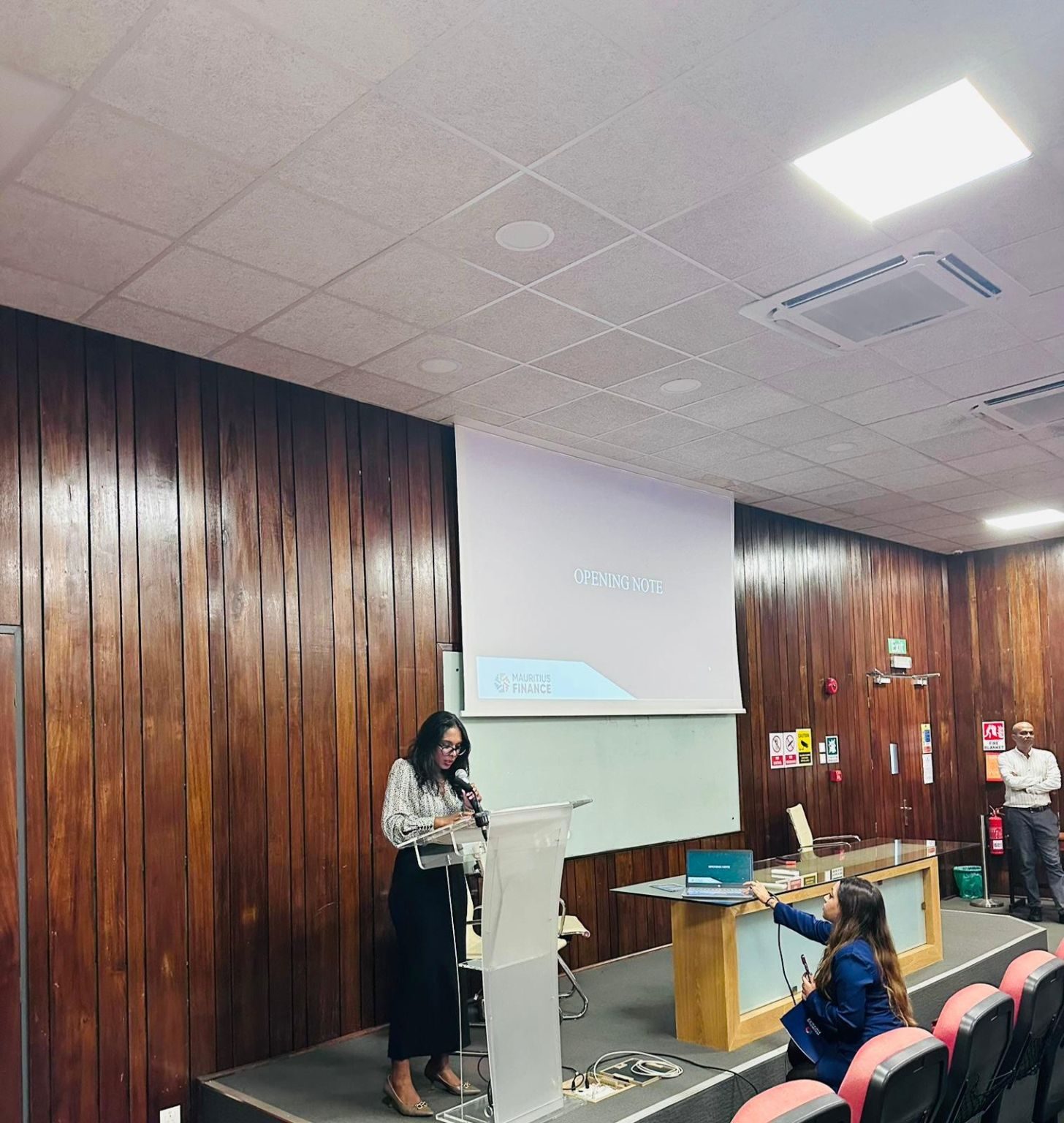 Mauritius Finance session with University of Mauritius students on careers in financial services